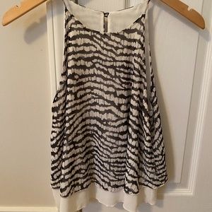 Black and White Tank Top